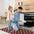 thumbnail image 5 of Yamaziot 2'x6' Runner Rugs for Hallway, Farmhouse Kitchen Mat for Floor, Non Slip Washable Laundry Room Mat with Rubber Backing Doormat, Christmas Red, 5 of 10