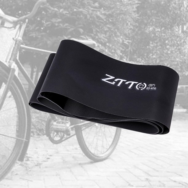 Revestimientos de nailon para neumáticos de bicicleta - Protectores planos de cámara de aire para bicicletas de carretera, , accesorios de ciclismo 20 pulgadas negro 65 mm Macarena Revestimiento de llanta de bicicleta