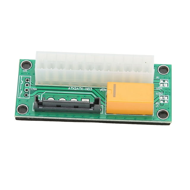 Arranque sincronizado de fuente de alimentación dual ATX24pin Transmisión estable y segura Fuente de alimentación Plug and Play Arranque sincronizado