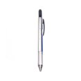 thumbnail image 1 of homeholiday Twist-action Press Ballpoint Pen with Ruler Writing Pens for School Students Office, 1 of 3