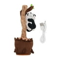 thumbnail image 2 of Dancing Talking Plush Toy, Stuffed Animal Rechargeable Singing Repeating Twisting with Interactive Repeat Words Function, 2 of 8