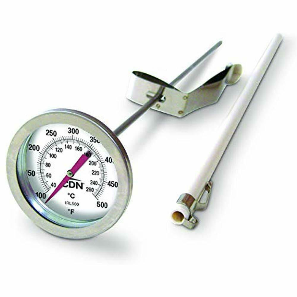 IRL500 Long Stem Fry Thermometer &ndash 12" Kitchen & Dining Measuring