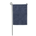 thumbnail image 1 of POGLIP Geometrical Pattern Fish Scale Small Triangular Blue Watercolor on Dark Indigo Garden Flag Decorative Flag House Banner 12x18 inch, 1 of 1