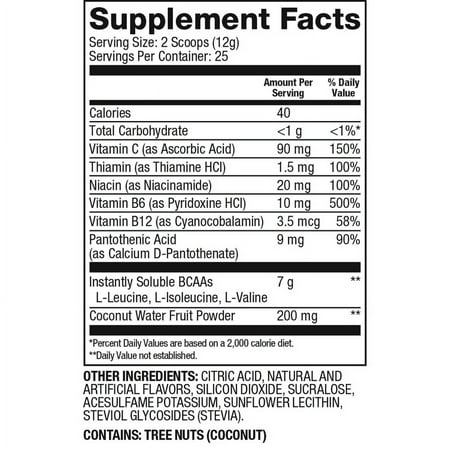 Dymatize Athlete's BCAAs, Watermelon, 25 servings