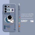 thumbnail image 3 of Case For VIVO S5 S6 S7 S9 S10 S15 S16 S16E T1 V15 V20 V23 PRO 5G Simple Liquid Silicone Case Funny Astronaut Spacewalk, 3 of 5