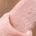 thumbnail image 7 of Flower Fuzzy Slippers for Women Indoor Sole Cozy Sunflower Fluffy Non Slip Bedroom House Shoes, 7 of 7
