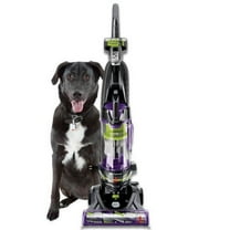 BISSELL PowerLifter Swivel Pet Rewind, Bagless, Upright Vacuum, Pet Friendly, Triple Action Brush Roll, Automatic Cord Rewind, Scatter Free Technology, 2259, Black & Purple