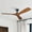 Brown, variant on Tranditional 52-Inch Indoor Outdoor Ceiling Fan with Remote Control, 3 ABS Blades, and Quiet DC Motor