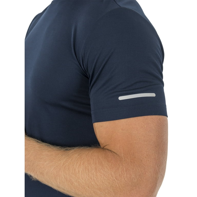 Athletic Works Men s Core Quick Dry Short Sleeve Tee Walmart