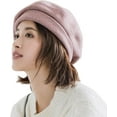 thumbnail image 3 of Women Retro Houndstooth Beret Hat Newsboy Caps Fashion Winter Knitted Wool French Style Painter Hats, 3 of 7
