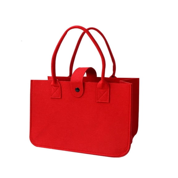 Zonest Spacious Felt Shopper Bags Foldable Shopping Carry Bag For Various Occasion