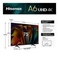 thumbnail image 3 of TV Hisense 75 pulgadas 4K Ultra HD Smart TV LED 75A6N, 3 of 4