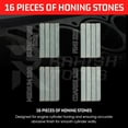 thumbnail image 6 of 16-Piece Engine Cylinder Honing Stones for Honing kit 45mm to 65mm - Superfine to Coarse Grit - Professional Grade Honing Tools for Brake Cylinder of Larger Motorcycles, Small Cars & ATVs, 6 of 7