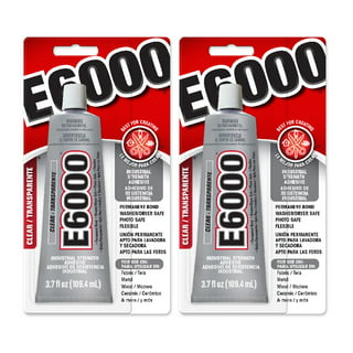Darice E6000 Clear Industrial Strength Adhesive Glue, 2 fl oz, Gray