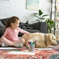 thumbnail image 6 of Noahas Washable Vintage Area Rug Bohemian Decorative Rug for Living Room, Bedroom, Kids Room, 8' x 10', Red, 6 of 7
