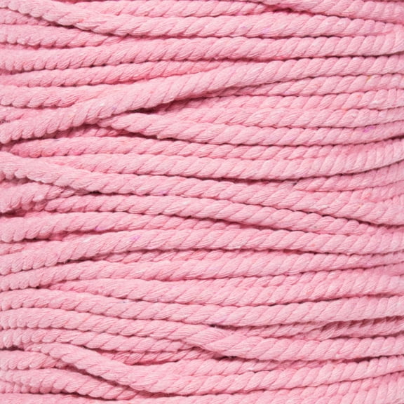 Super Soft 3 Strand Twisted Cotton Rope - Multiple Colors to Choose from in Various Diameters and Lengths
