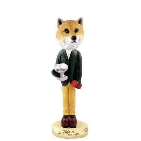 Shiba Inu Dog Figurine - NO.DOOG9645 Shiba Inu Dog Trainer Doogie Collectable Figurine