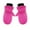 Hot Pink, variant on FFENYAN Kids Solid Color Fingerless Ski Gloves Waterproof Warm Insulated Winter Outdoor Gear for Boys and Girls Perfect for Snow Play and Skiing Activities for