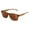 Matte Brown, variant on Men Modern Rectangular Tinted Reading SunGlasses - Wood Grain Temple Print Outdoor UV Protection Reader ZT114 +2.75