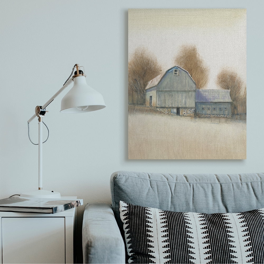 Stupell Industries Vintage Farm Barn Stable Neutral Autumn Tones Canvas Wall Art by Tim O'Toole