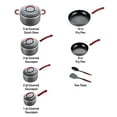 thumbnail image 2 of T-fal Ultimate Hard Anodized Dishwasher Safe Nonstick Cookware Set, 12-Piece, Red, 2 of 5