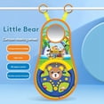 thumbnail image 1 of Steering Wheel Children's Educational Simulation Simulation Driver Baby Safety Seat Early Education Car Rear Seat Baby Toys, 1 of 4