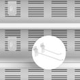 thumbnail image 4 of BRIGHTFUFU 30pcs Slatwall ganchos Garaje Accesorios de Slatwall Slat Pared colgantes de colgantes, 4 of 7
