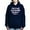 Navy, variant on CafePress - And Though She Be But Li - Pullover Hoodie, Classic & Comfortable Hooded Sweatshirt