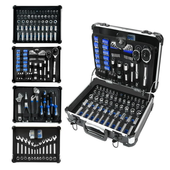 Juego de herramientas Prostormer Mechanic 240 piezas con caja de herramientas de aluminio