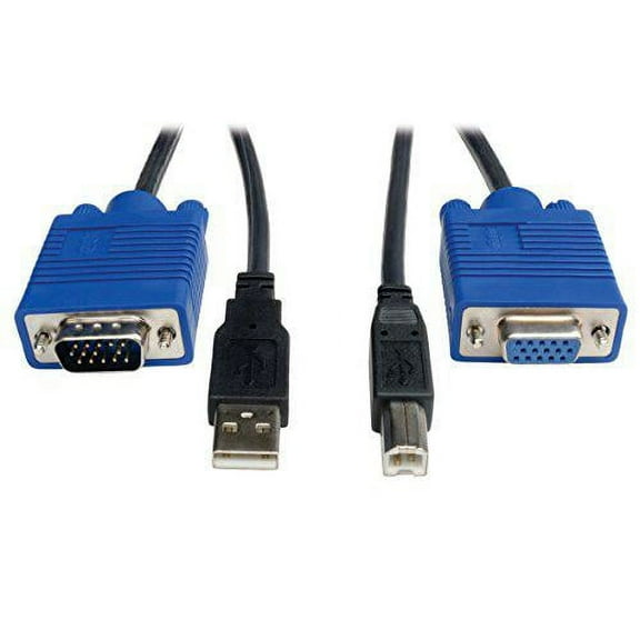 tripp lite 6ft kvm switch usb cable kit for b006-vu4-r kvm switch 6'