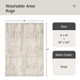thumbnail image 2 of Alfombra Valenrug 244 x 305 cm lavable y resistente a las manchas, beige, 2 of 8
