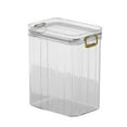 thumbnail image 1 of Transparent PET Storage Containers Large Capacity Lightweight Container for Kitchen Cabinet Drawer Storage, 1 of 4