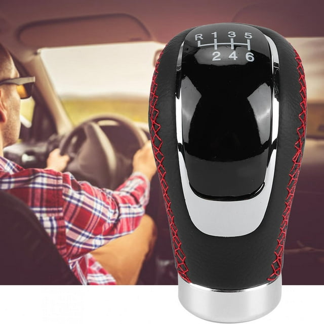 Universal Car GearKnob Stick Lever Handball Leather for Car
