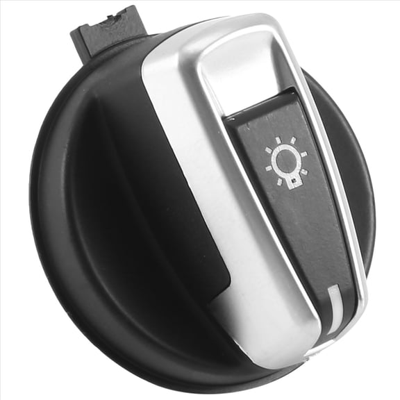 Automotive Headlight Switch Rotary Button For 1 E88 E82 3 E90 E91 X1 E84,1*Headlight switch knob,Black