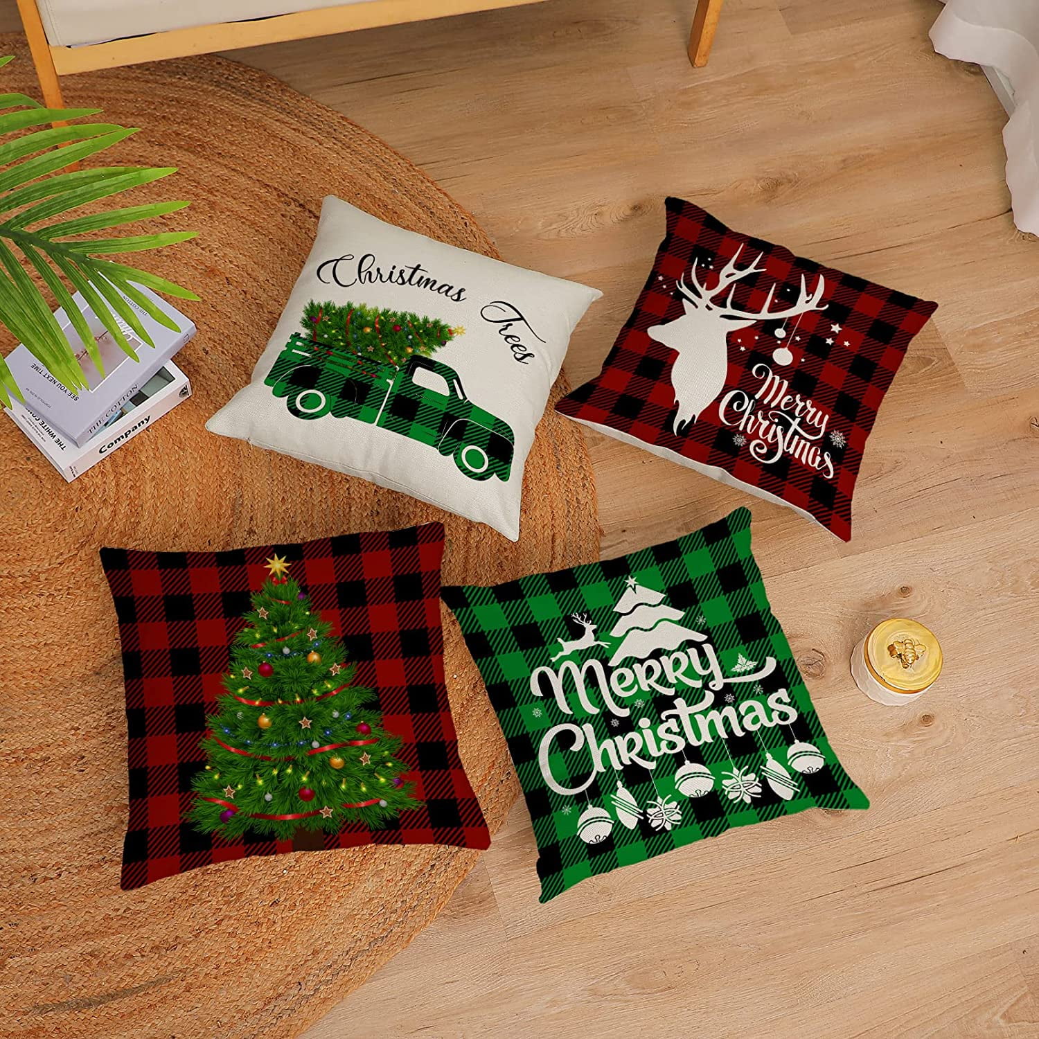 Holiday pillow covers 20x20 hotsell