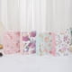 thumbnail image 5 of Zhuge Bolsas de embalaje para caja de regalo, pequeñas bolsas de papel kraft con impresión fresca, bolsas de mano con impresión de flores de colores (rosa, 25,5 * 12,5 * 33 cm), 5 of 5