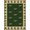 Green, Pattern 5, variant on ODIKA 8'x10' Washable Area Rug Country Lake Scene With Vintage Fish And Pine Border Fishing Flowing Dynamic for King Size Bedroom Under Bed, Master Suite, Non-Shedding, Easy Care