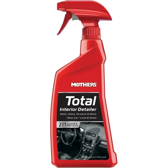 Mothers 05434 Total Interior Detailer 24 fl. oz., "New Car" Look & Smell