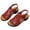 Red, variant on OAVQHLG3B Wedge Sandals for Women Summer Ladies Slippers Casual Women's Shoes Roman Fish Mouth Casual Wedges Sandals
