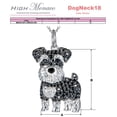 thumbnail image 4 of Collar para Mascotas VentDepot DogNeck18 5Pzas Schnauzer Negro Metal Cadena y Dije, 4 of 4