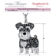 thumbnail image 4 of Collar de Cadenas DogNeck18 1Pza Schnauzer Negro Metal Cadena y Dije, 4 of 4