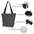 thumbnail image 4 of Disketp Fast Food Bolsa de Hombro Casual para Mujer, Bolso Cruzado para Compras, Viajes y Uso Diario, 4 of 6