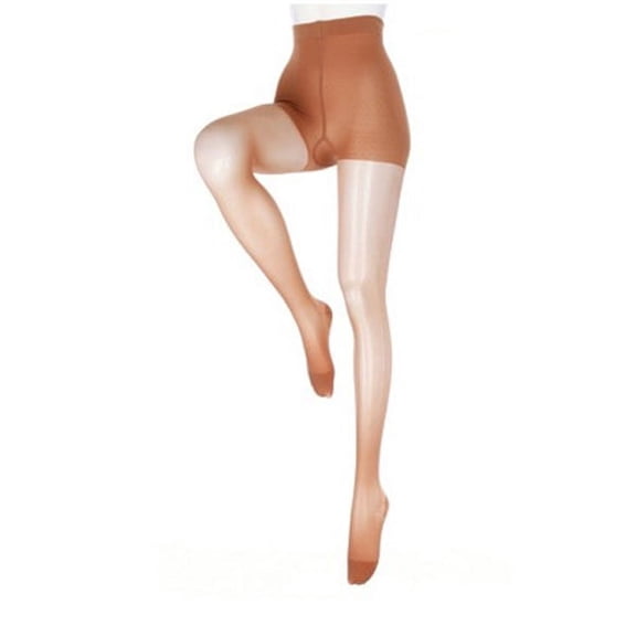 mediven sheer & soft for Women, 20-30 mmHg Panty Closed Toe Compression Stockings, Toffee, VII-Standard
