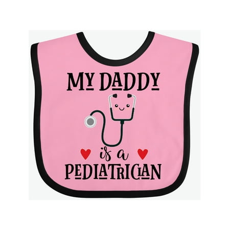 

Inktastic Pediatrician Daddy Doctor Baby Gift Gift Baby Boy or Baby Girl Bib