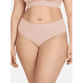 thumbnail image 2 of Fit for Me by Fruit of the Loom Women's Plus Size Seamless High Cut Brief, 2-Pack, Sizes 1X-4X, 2 of 7