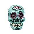 thumbnail image 2 of Penn-Plax Sugar Skull Aquarium Decoration – Blue – Large Resin, 2 of 2
