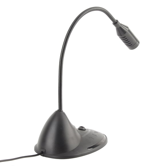 Micrófono, Micrófono Para Computadora Portátil, Micrófono Con Cable, Tubo Ajustable Omnidireccional Para Computadora Portátil