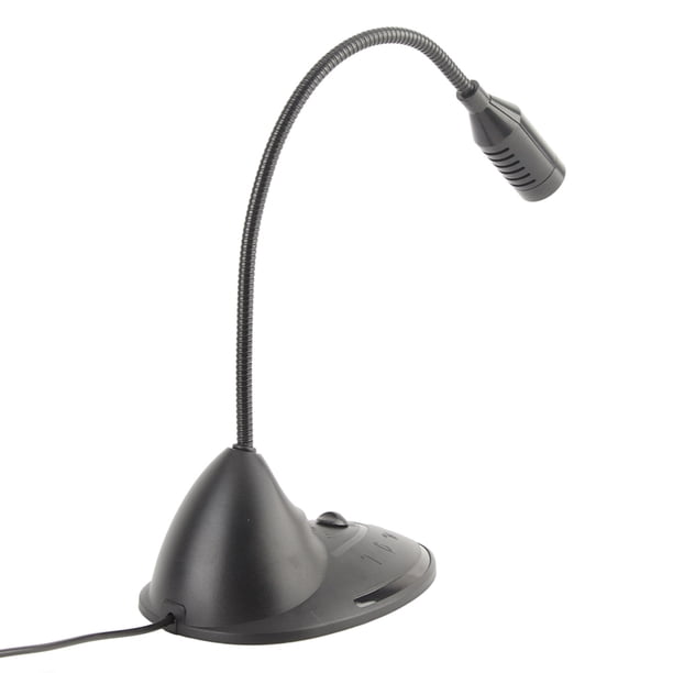 Micrófono, Micrófono Para Computadora Portátil, Micrófono Con Cable, Tubo Ajustable Omnidireccional Para Computadora Portátil