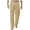 Khaki, variant on Men's Polyester Casual Pants Four Seasons Fit True to Size - Outdoor/Motion (M-XXXL)