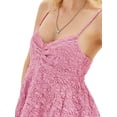 thumbnail image 4 of Faithtur Camisole pour Femmes, Haut Sans Manches à Col en V, Dos Nu avec Garniture en Dentelle, Camisole d'Été pour Fête et Boîte de Nuit, 4 of 5